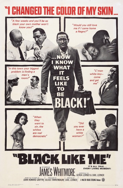 Black Like Me, poster, US poster art, James Whitmore, 1964. (Photo by LMPC via Getty Images)